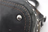 Authentic PRADA Nylon Tessuto Leather Studs 2Way Shoulder Tote Bag Green 0337G