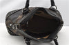 Authentic PRADA Nylon Tessuto Leather Studs 2Way Shoulder Tote Bag Green 0337G