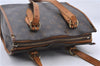 Authentic Louis Vuitton Monogram Popincourt Haut Shoulder Bag M40007 LV 0338D