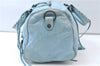 Authentic BALENCIAGA Classic Twiggy 2Way Hand Bag Leather 128523 Blue 0338F