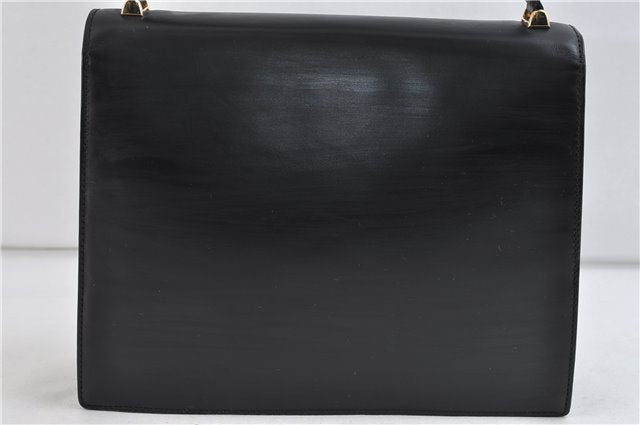 Auth Louis Vuitton Opera Delphes 2Way Shoulder Bag Leather Black M63932 LV 0339D