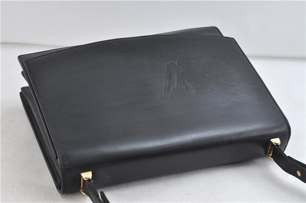 Auth Louis Vuitton Opera Delphes 2Way Shoulder Bag Leather Black M63932 LV 0339D