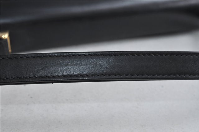 Auth Louis Vuitton Opera Delphes 2Way Shoulder Bag Leather Black M63932 LV 0339D