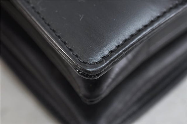 Auth Louis Vuitton Opera Delphes 2Way Shoulder Bag Leather Black M63932 LV 0339D