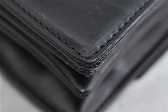 Auth Louis Vuitton Opera Delphes 2Way Shoulder Bag Leather Black M63932 LV 0339D