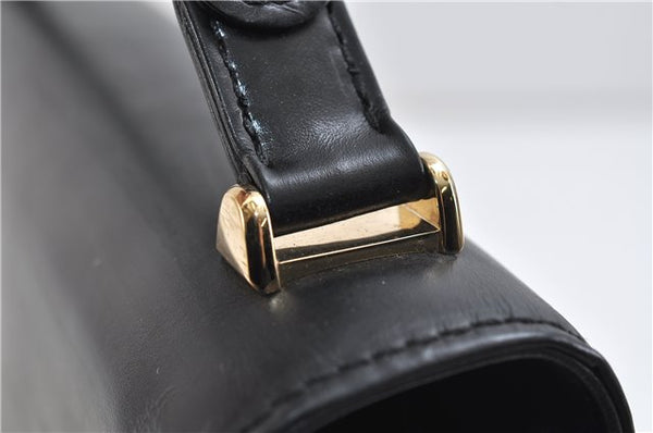 Auth Louis Vuitton Opera Delphes 2Way Shoulder Bag Leather Black M63932 LV 0339D