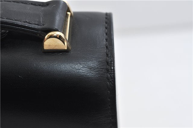 Auth Louis Vuitton Opera Delphes 2Way Shoulder Bag Leather Black M63932 LV 0339D