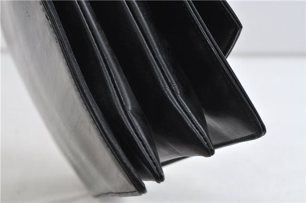 Auth Louis Vuitton Opera Delphes 2Way Shoulder Bag Leather Black M63932 LV 0339D