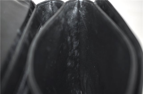 Auth Louis Vuitton Opera Delphes 2Way Shoulder Bag Leather Black M63932 LV 0339D