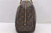 Authentic Louis Vuitton Monogram Deauville Hand Bag M47270 LV 0340D