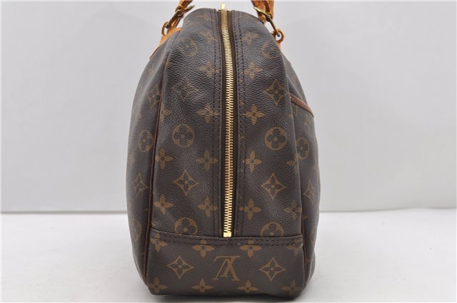 Authentic Louis Vuitton Monogram Deauville Hand Bag M47270 LV 0340D