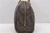 Authentic Louis Vuitton Monogram Deauville Hand Bag M47270 LV 0340D