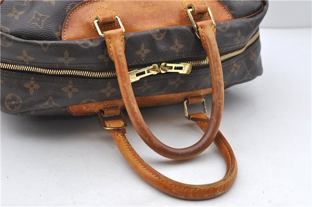 Authentic Louis Vuitton Monogram Deauville Hand Bag M47270 LV 0340D