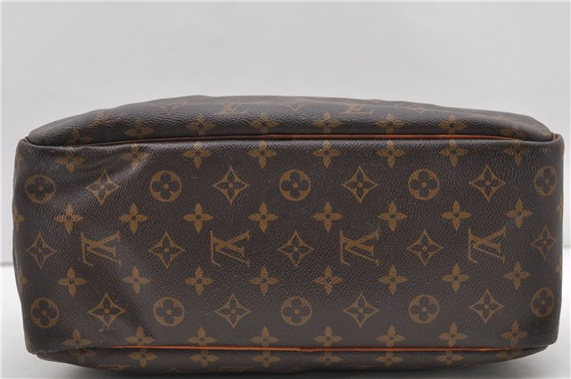 Authentic Louis Vuitton Monogram Deauville Hand Bag M47270 LV 0340D
