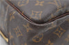 Authentic Louis Vuitton Monogram Deauville Hand Bag M47270 LV 0340D