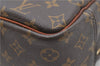 Authentic Louis Vuitton Monogram Deauville Hand Bag M47270 LV 0340D