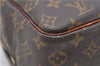 Authentic Louis Vuitton Monogram Deauville Hand Bag M47270 LV 0340D