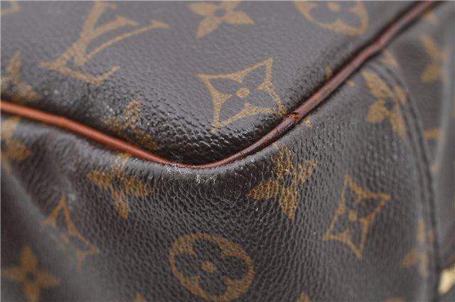 Authentic Louis Vuitton Monogram Deauville Hand Bag M47270 LV 0340D