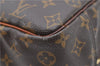 Authentic Louis Vuitton Monogram Deauville Hand Bag M47270 LV 0340D