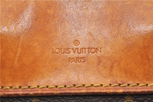 Authentic Louis Vuitton Monogram Deauville Hand Bag M47270 LV 0340D
