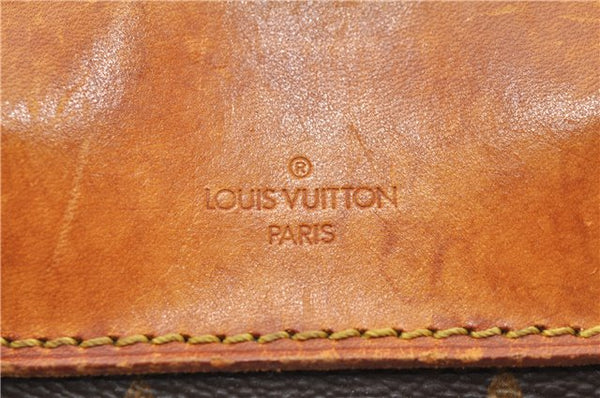 Authentic Louis Vuitton Monogram Deauville Hand Bag M47270 LV 0340D