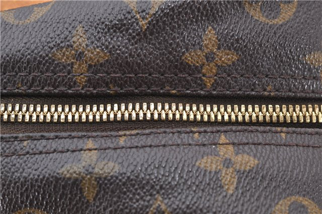 Authentic Louis Vuitton Monogram Deauville Hand Bag M47270 LV 0340D