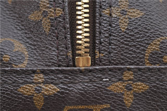 Authentic Louis Vuitton Monogram Deauville Hand Bag M47270 LV 0340D