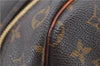 Authentic Louis Vuitton Monogram Deauville Hand Bag M47270 LV 0340D