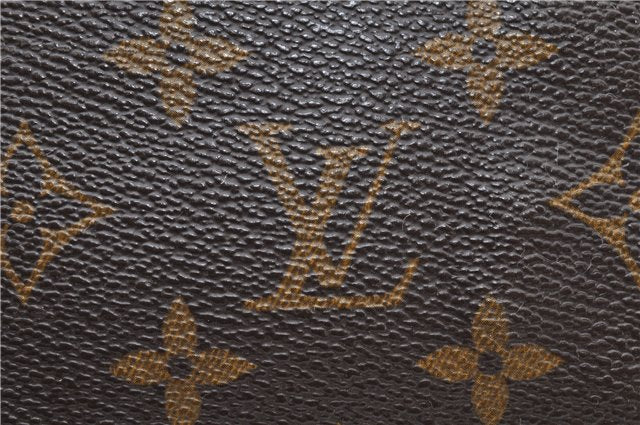 Authentic Louis Vuitton Monogram Deauville Hand Bag M47270 LV 0340D