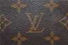 Authentic Louis Vuitton Monogram Deauville Hand Bag M47270 LV 0340D