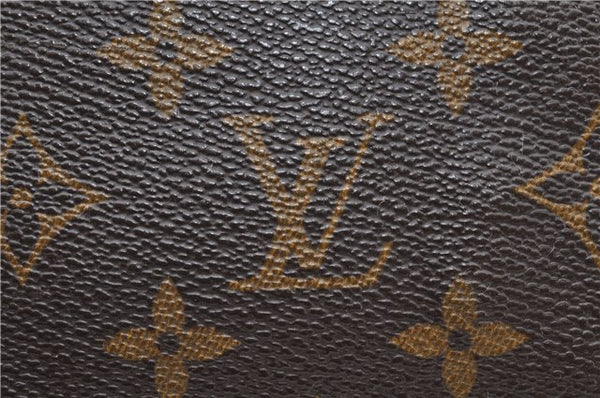 Authentic Louis Vuitton Monogram Deauville Hand Bag M47270 LV 0340D