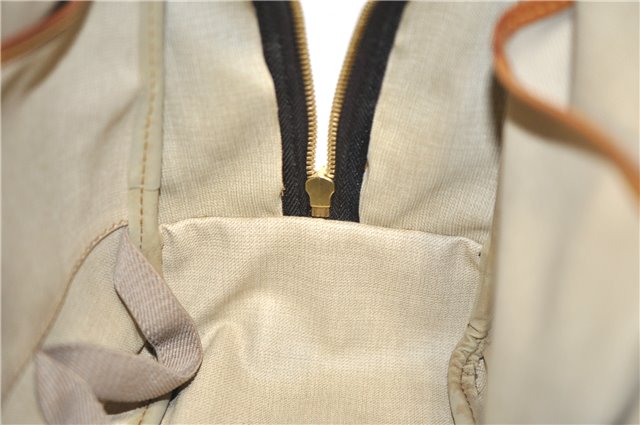 Authentic Louis Vuitton Monogram Deauville Hand Bag M47270 LV 0340D