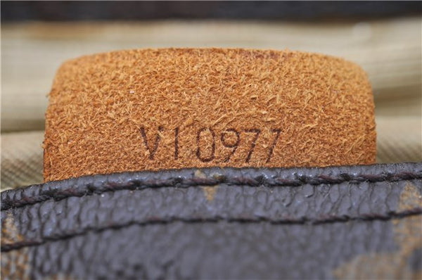 Authentic Louis Vuitton Monogram Deauville Hand Bag M47270 LV 0340D