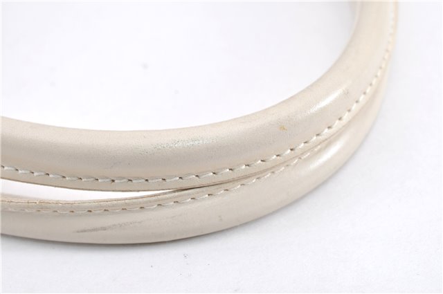 Authentic GUCCI Jackie Shoulder Hand Bag GG Canvas Leather Light Blue 0340G