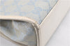 Authentic GUCCI Jackie Shoulder Hand Bag GG Canvas Leather Light Blue 0340G