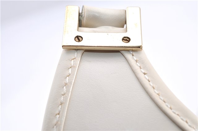 Authentic GUCCI Jackie Shoulder Hand Bag GG Canvas Leather Light Blue 0340G