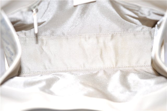 Authentic GUCCI Jackie Shoulder Hand Bag GG Canvas Leather Light Blue 0340G