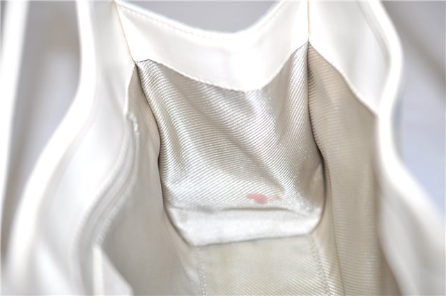 Authentic GUCCI Jackie Shoulder Hand Bag GG Canvas Leather Light Blue 0340G