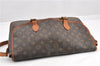 Authentic Louis Vuitton Monogram Gibeciere GM Shoulder Cross Bag M42246 LV 0343G