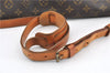 Authentic Louis Vuitton Monogram Gibeciere GM Shoulder Cross Bag M42246 LV 0343G