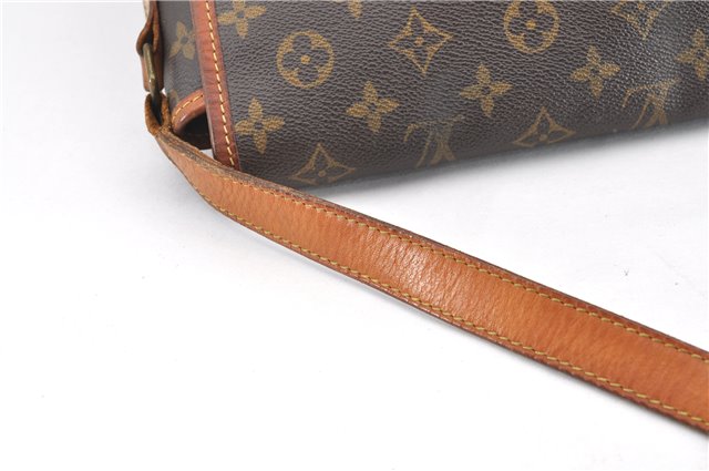 Authentic Louis Vuitton Monogram Gibeciere GM Shoulder Cross Bag M42246 LV 0343G