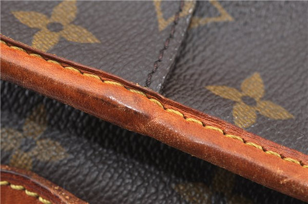 Authentic Louis Vuitton Monogram Gibeciere GM Shoulder Cross Bag M42246 LV 0343G