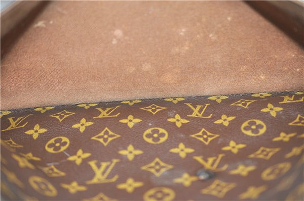Authentic Louis Vuitton Monogram Gibeciere GM Shoulder Cross Bag M42246 LV 0343G