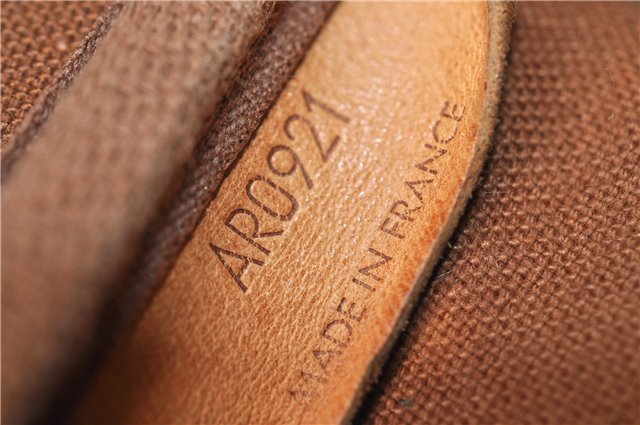 Authentic Louis Vuitton Monogram Gibeciere GM Shoulder Cross Bag M42246 LV 0343G