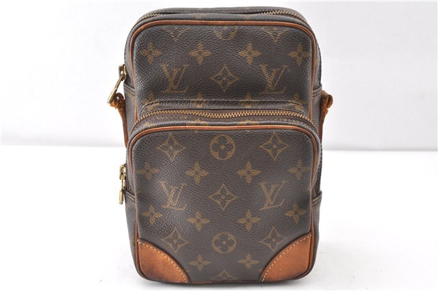 Authentic Louis Vuitton Monogram Amazone Shoulder Cross Body Bag Junk 0344G