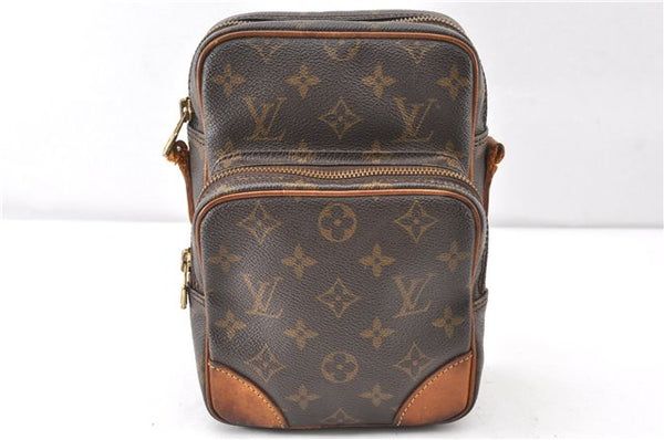 Authentic Louis Vuitton Monogram Amazone Shoulder Cross Body Bag Junk 0344G