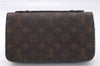 Authentic Louis Vuitton Monogram Macassar Zippy XL Wallet Purse M61506 LV 0345F