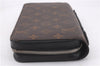 Authentic Louis Vuitton Monogram Macassar Zippy XL Wallet Purse M61506 LV 0345F