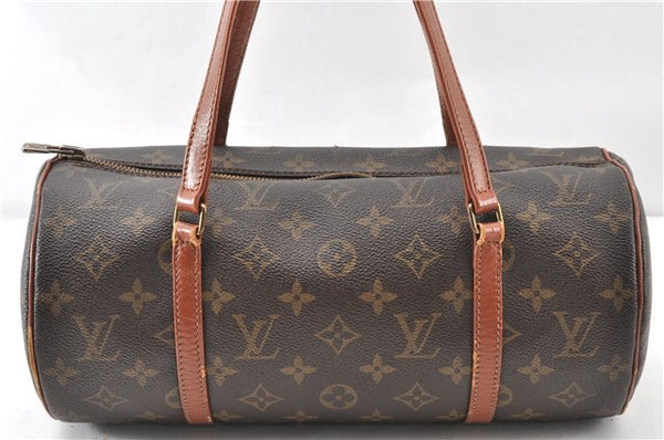 Authentic Louis Vuitton Monogram Papillon 30 Hand Bag Old Model LV 0345G