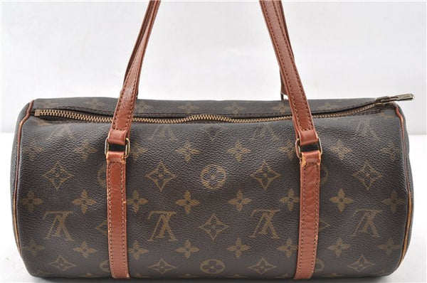 Authentic Louis Vuitton Monogram Papillon 30 Hand Bag Old Model LV 0345G